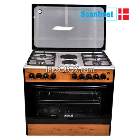 scanfrost electric gas cooker